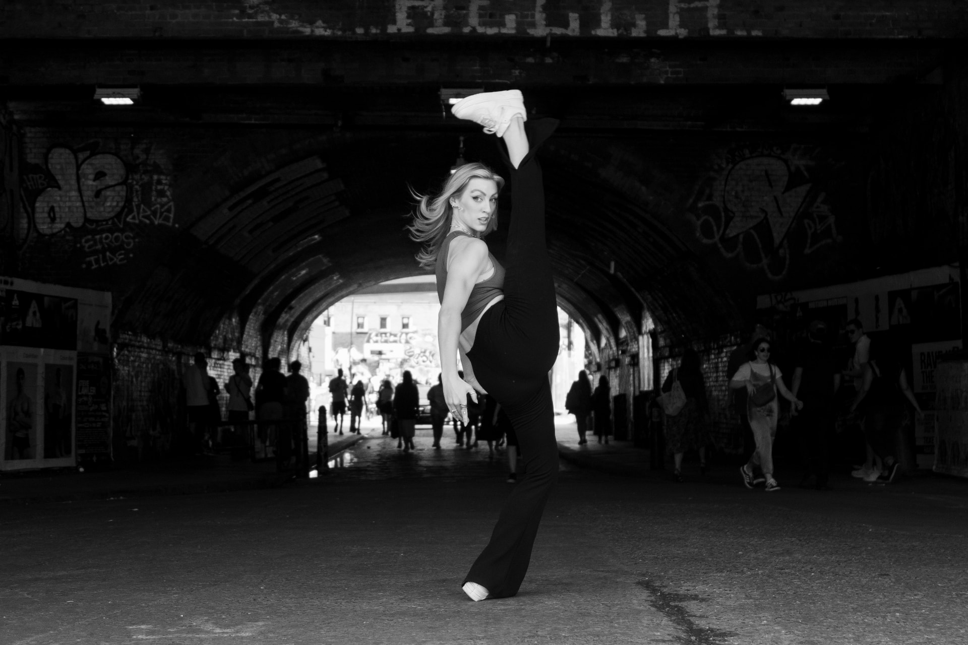 Street dance portrait of Crystal Leah Jones